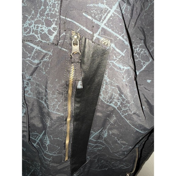 686 Times Vestal Windbreaker Jacket Mens XL Multicolor Printed Nylon Lined Logo - Picture 3 of 10